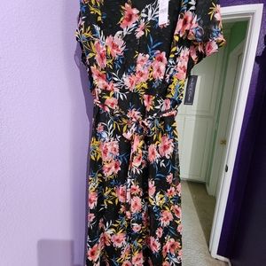 Lane Bryant floral dress